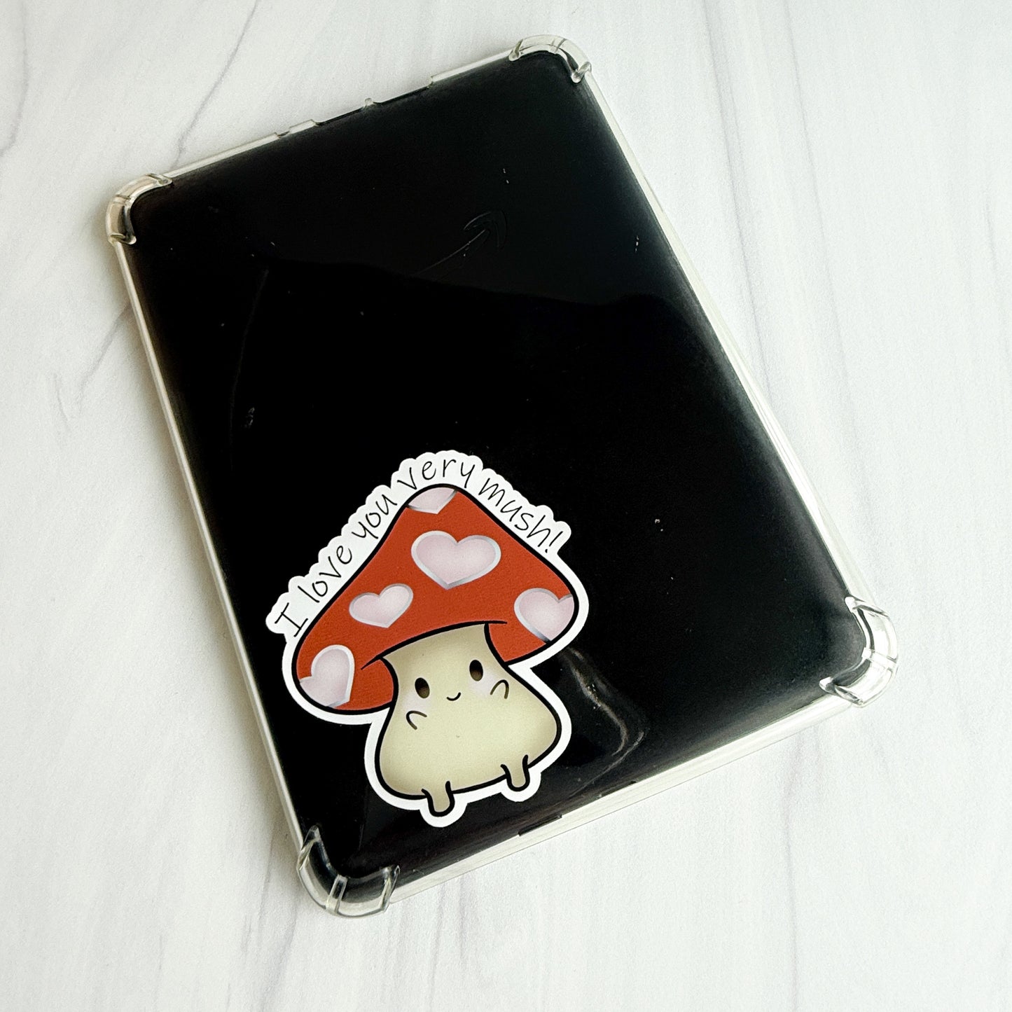 I Love You Very Mush Vinyl Sticker