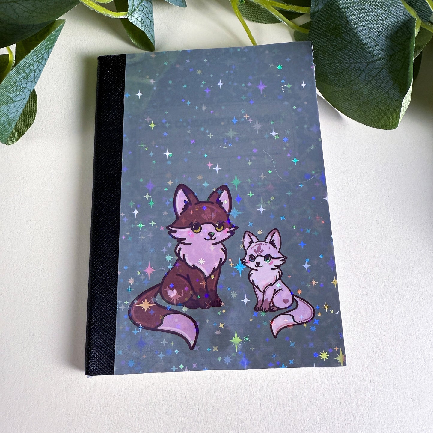 Mini Fox Pair Woodland Notebook