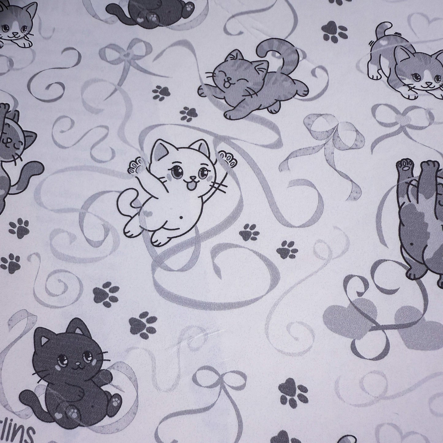 Ribbons & Pawprints Holographic Notebook