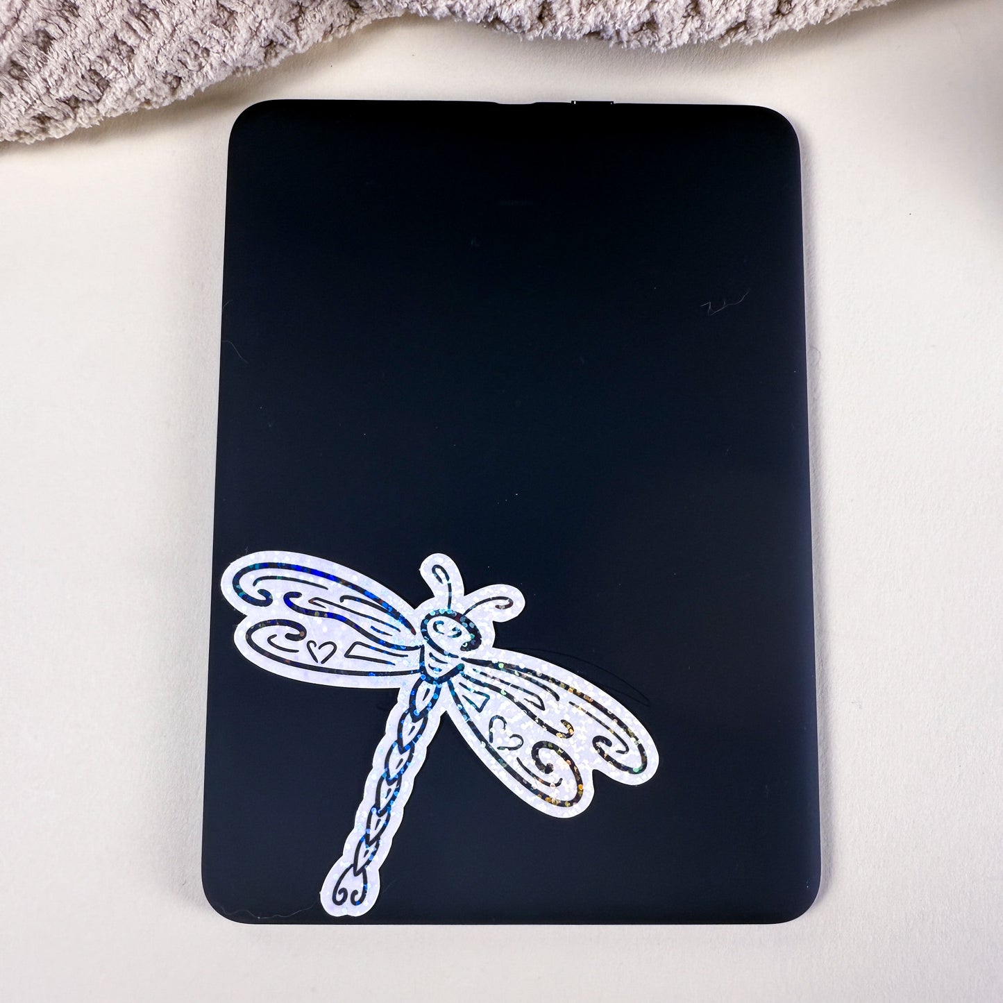 Tribal Dragonfly Vinyl Matte or Holographic Sticker